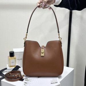 Celine Camille 16 Soft - Exakt replika i äkta läder med fri leverans 1101688474 - front view | Celine