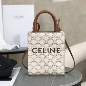 Céline Mini Tote - Premium replika i spegelkvalitet med äkta läder 1141362215 - front view | Celine