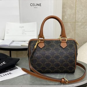 Celine Boston replika i spegelkvalitet - Exakt kopia av designerväska för vardagens elegans 1101688766 - front view | Celine