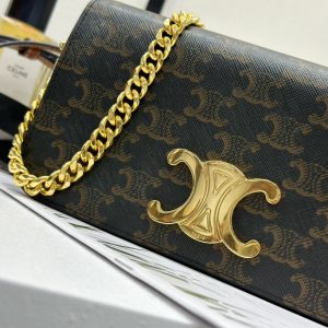 Celine MULTI POCHETTE replika i spegelkvalitet – exakt kopia av ikoniskt designermärke 1101609130 - side view | Celine