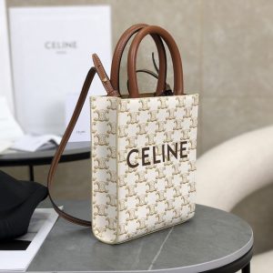 Céline Mini Tote - Premium replika i spegelkvalitet med äkta läder 1141362215 - side view | Celine