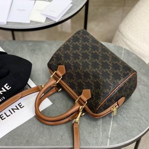 Celine Boston replika i spegelkvalitet - Exakt kopia av designerväska för vardagens elegans 1101688766 - side view | Celine